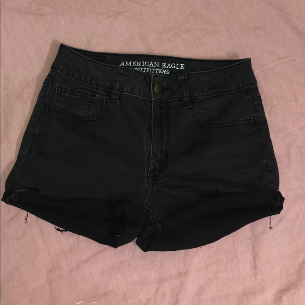 American Eagle Black Jean shorts